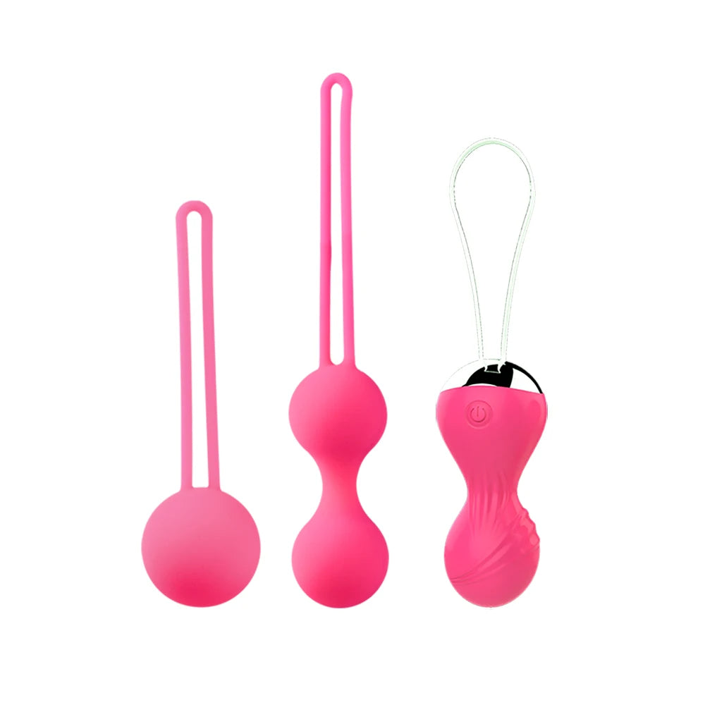 Ferngesteuerter Kegal-Ball – vibrierendes Höschen-Ei, Beckenmuskel-Sexspielzeug für Frauen