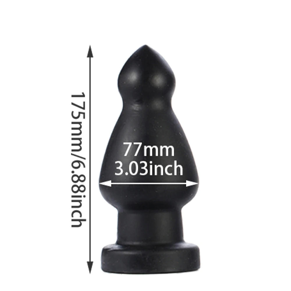 Gros gode anal godemichet anal - Plug anal en silicone de qualité supérieure dilatateur jouets sexuels pour femmes