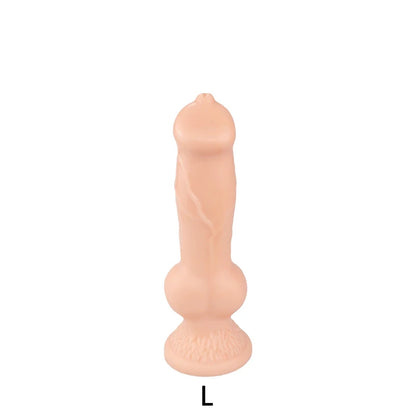Monster Dog Gode Butt Plug - Ventouse Godes Animaux Réalistes Jouets Sexuels Féminins