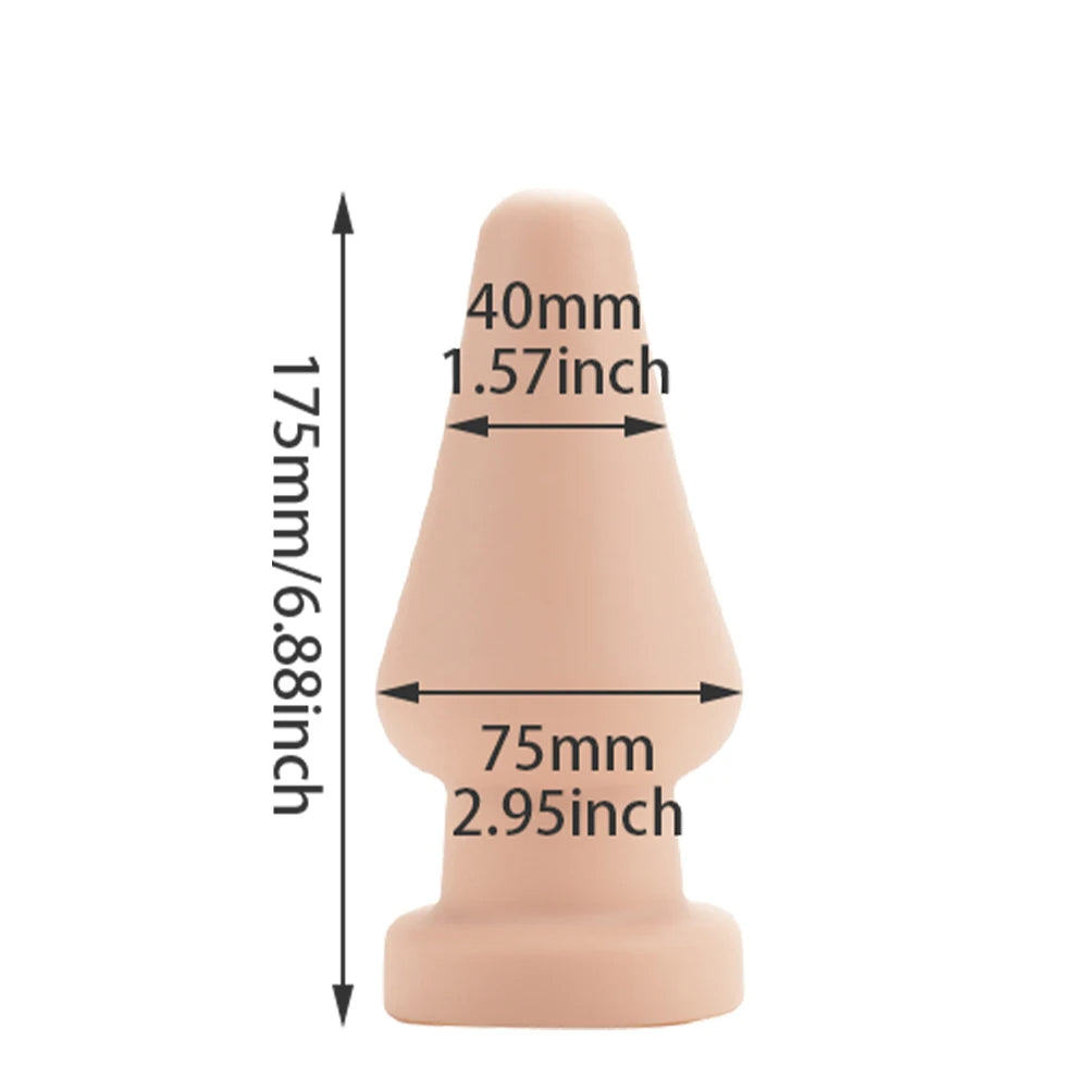 Gros gode anal godemichet anal - Plug anal en silicone de qualité supérieure dilatateur jouets sexuels pour femmes