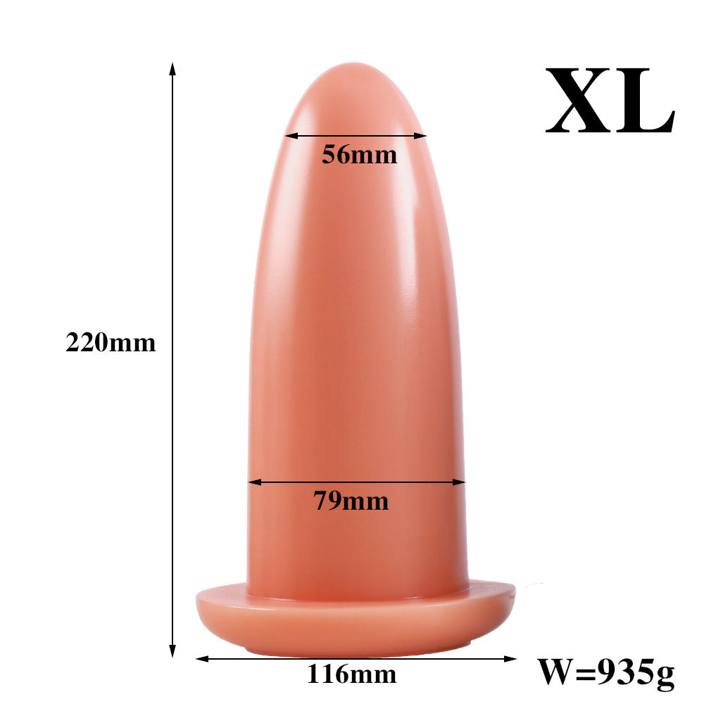 Missile Anal Dildo Butt Plug - Big Girth Anal Dilator Expander Male Female Sex Toy