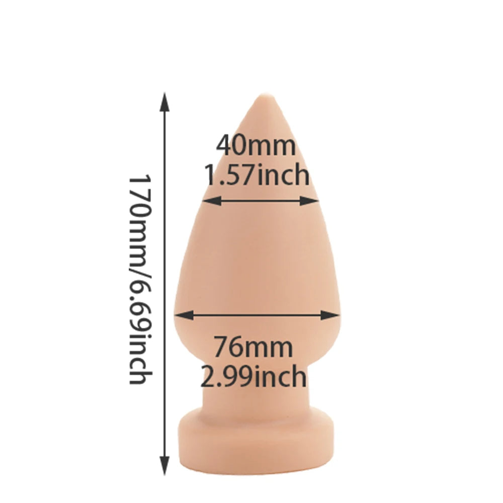 Gros gode anal godemichet anal - Plug anal en silicone de qualité supérieure dilatateur jouets sexuels pour femmes