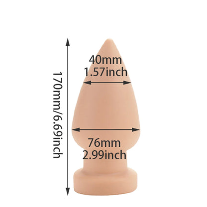 Gros gode anal godemichet anal - Plug anal en silicone de qualité supérieure dilatateur jouets sexuels pour femmes