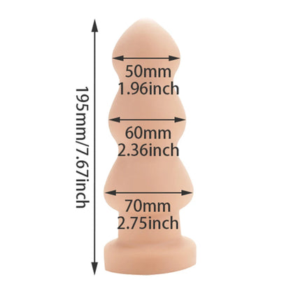 Gros gode anal godemichet anal - Plug anal en silicone de qualité supérieure dilatateur jouets sexuels pour femmes