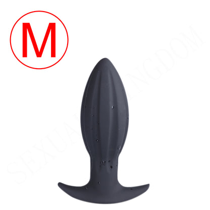 Big Threads Butt Plug - Silicone Anal Dildo Sex Toys for Women Men