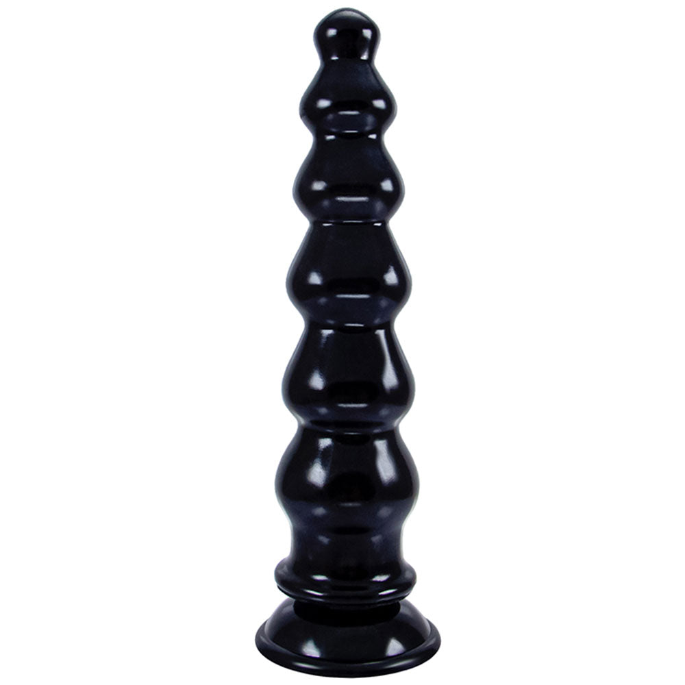 Godes en silicone à perles anales géantes - Plug anal énorme et doux avec grande ventouse