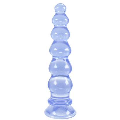 Godes en silicone à perles anales géantes - Plug anal énorme et doux avec grande ventouse