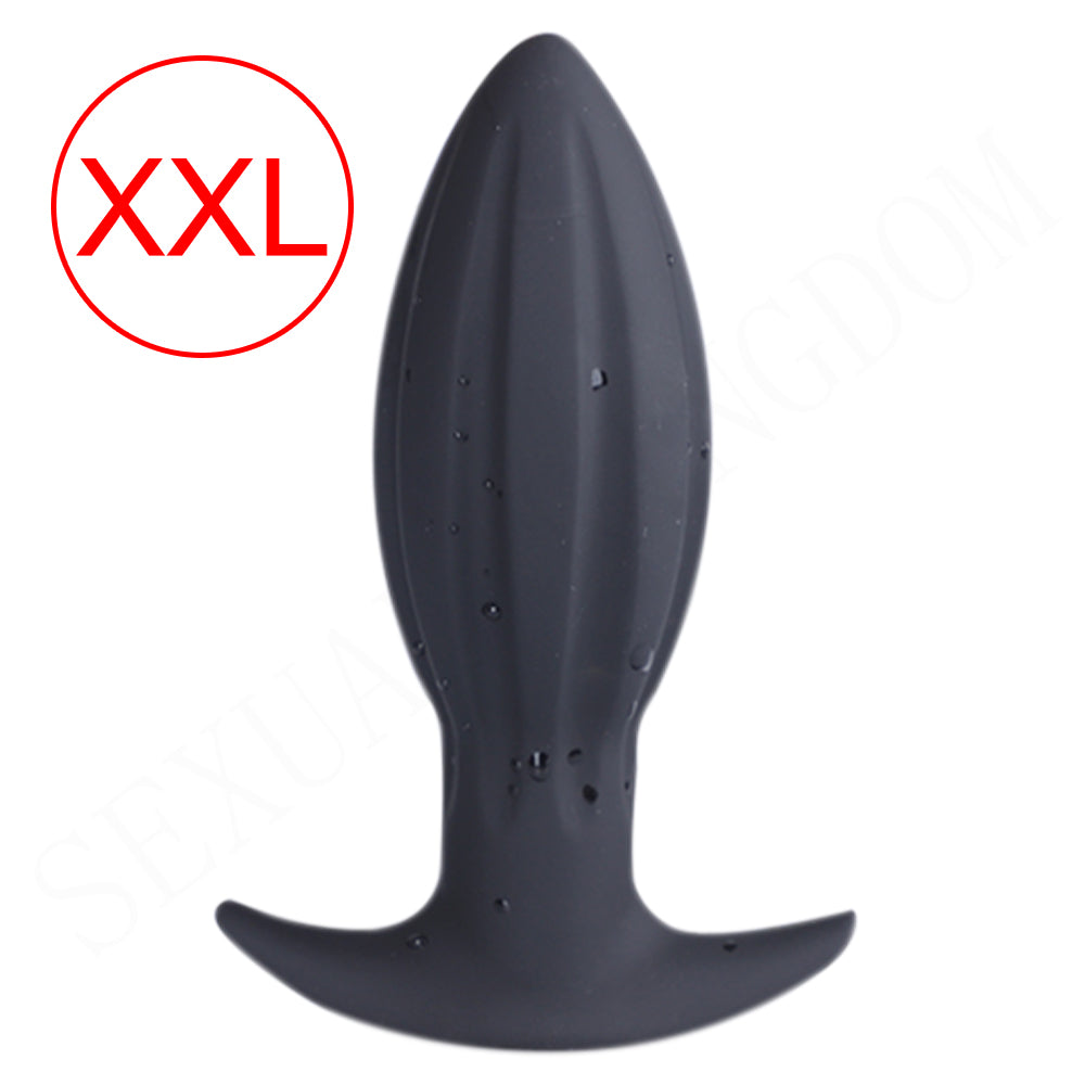 Big Threads Butt Plug - Silicone Anal Dildo Sex Toys for Women Men