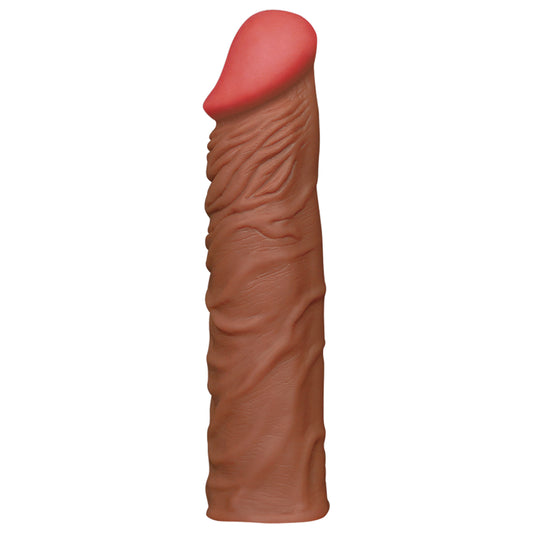 Gode ​​réaliste avec manchon de coq, jouets sexuels masculins, agrandisseur de pénis en Silicone de qualité supérieure