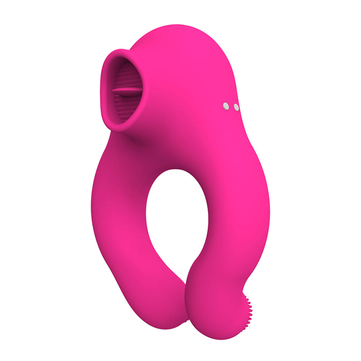 Tongue Licking Vibrator - Penis Cock Ring Male Scrotum Clit Sucking Couple Sex Toys