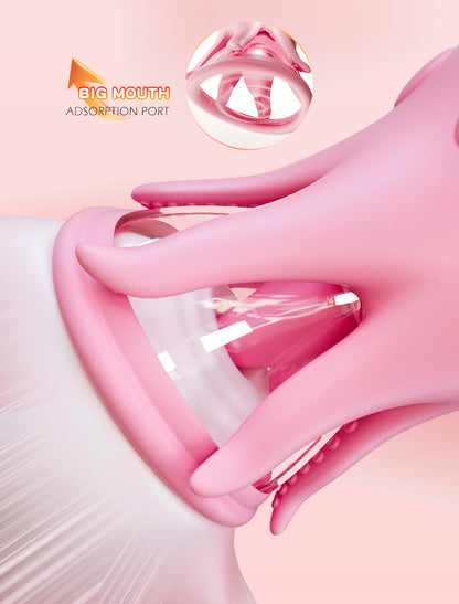 Nipple Sucker Licking Vibrator – Silicone Nipple Stimulator Sex Toy for Women