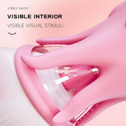 Nipple Sucker Licking Vibrator – Silicone Nipple Stimulator Sex Toy for Women
