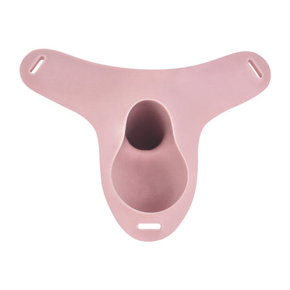 Realistic Silicone Chastity Pants with Urethral Opening — Lockable Male Chastity Cage for Long-Term BDSM Wear