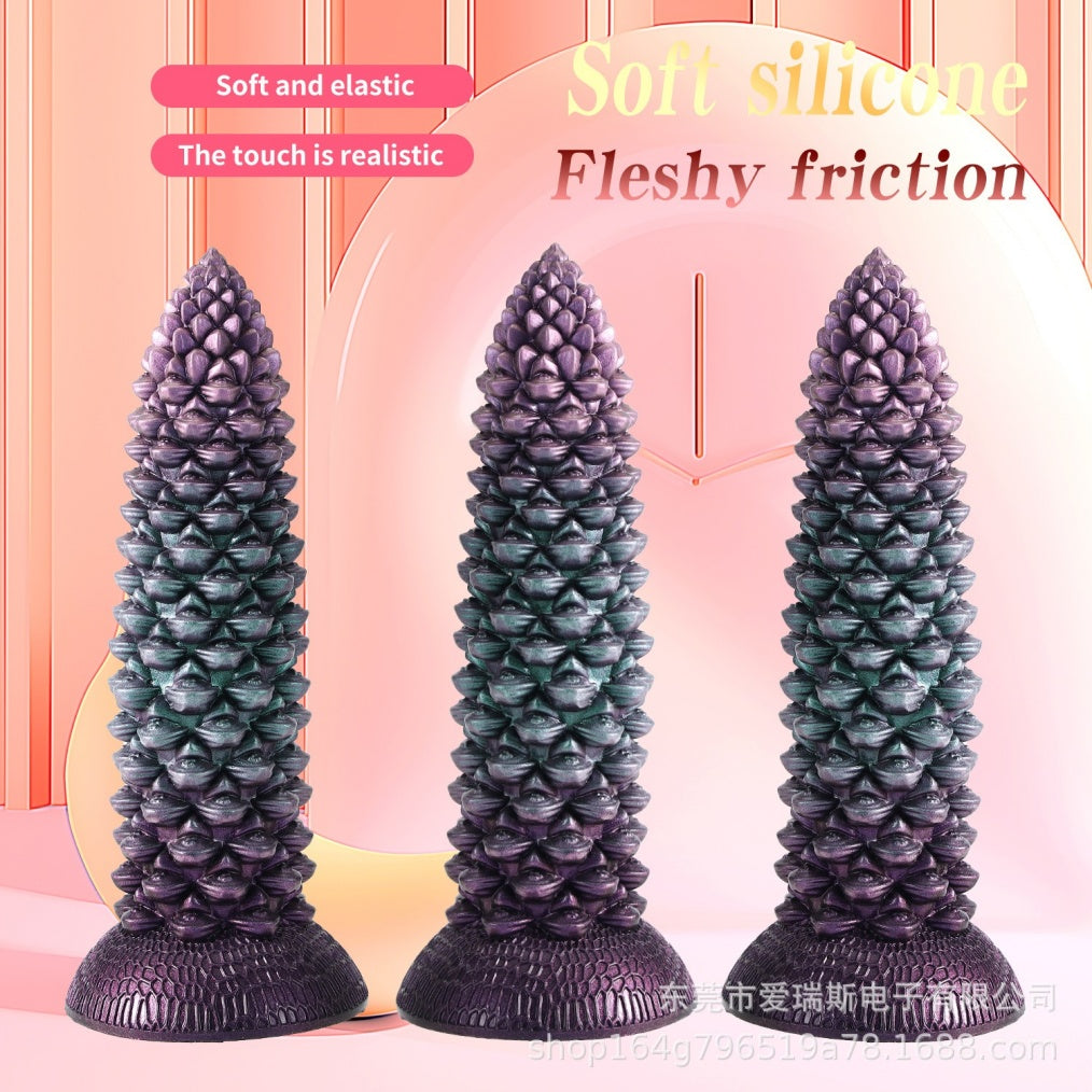 Abyssaldorn-Monster-Stoßdildo – Vibrierend & Hitzefunktion mit Saugnapf für orgasmische Massage