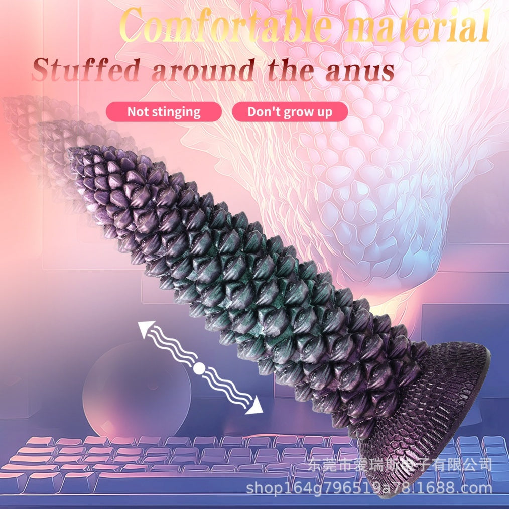 Abyssaldorn-Monster-Stoßdildo – Vibrierend & Hitzefunktion mit Saugnapf für orgasmische Massage
