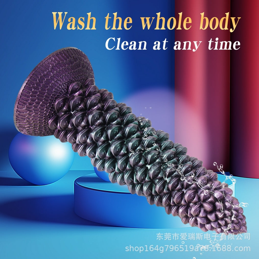 Abyssaldorn-Monster-Stoßdildo – Vibrierend & Hitzefunktion mit Saugnapf für orgasmische Massage