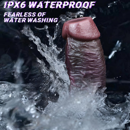 Realistic Semi-Enclosed Silicone Penis Sleeve - Enhancement, Stamina, and Ejaculation Control