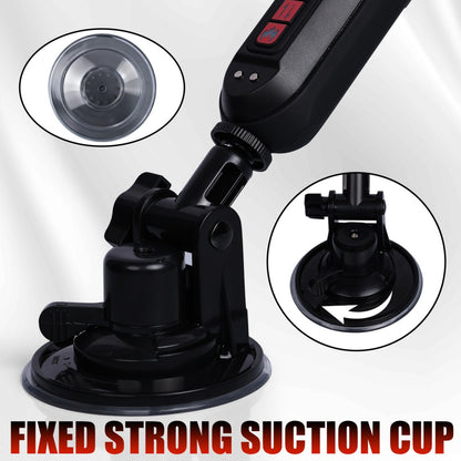 Realistic Thrusting Dildo Machine - 180° Adjustable Fucking Machine for Intense Vaginal & Anal Play