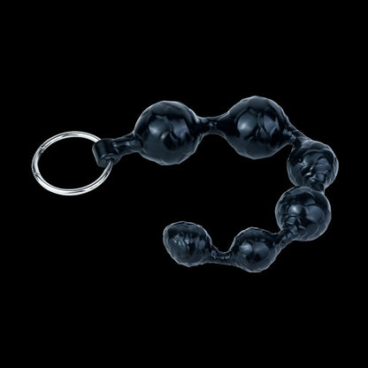 Fantasy Silicone Anal Beads & Butt Plug – 6-Step Progressive Expansion Toy for Intense Anal Orgasm