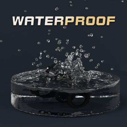 Triple-Lock Silicone Vibrating Cock Ring – Remote Controlled Endurance Enhancer for Delayed Ejaculation