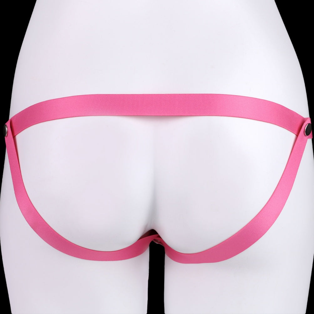 Fantasy Insertable Strap-on Fake Vagina – Realistic Pink Silicone Shemale Prop