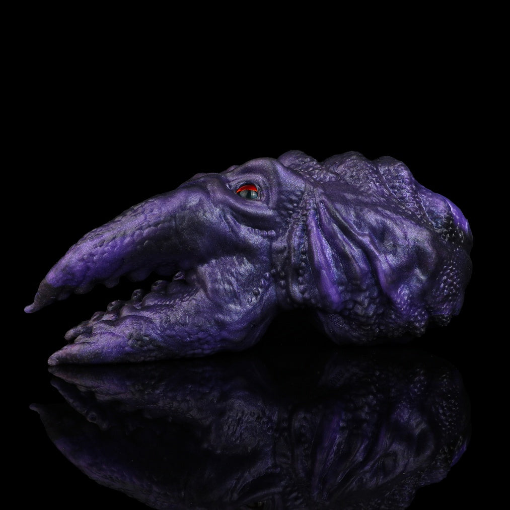 Fantasy Alien Pocket Pussy for Intense Blowjobs - Single-Handed Silicone Mini Sex Doll for Men