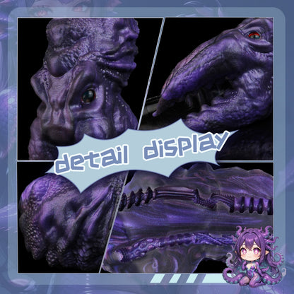 Fantasy Alien Pocket Pussy for Intense Blowjobs - Single-Handed Silicone Mini Sex Doll for Men