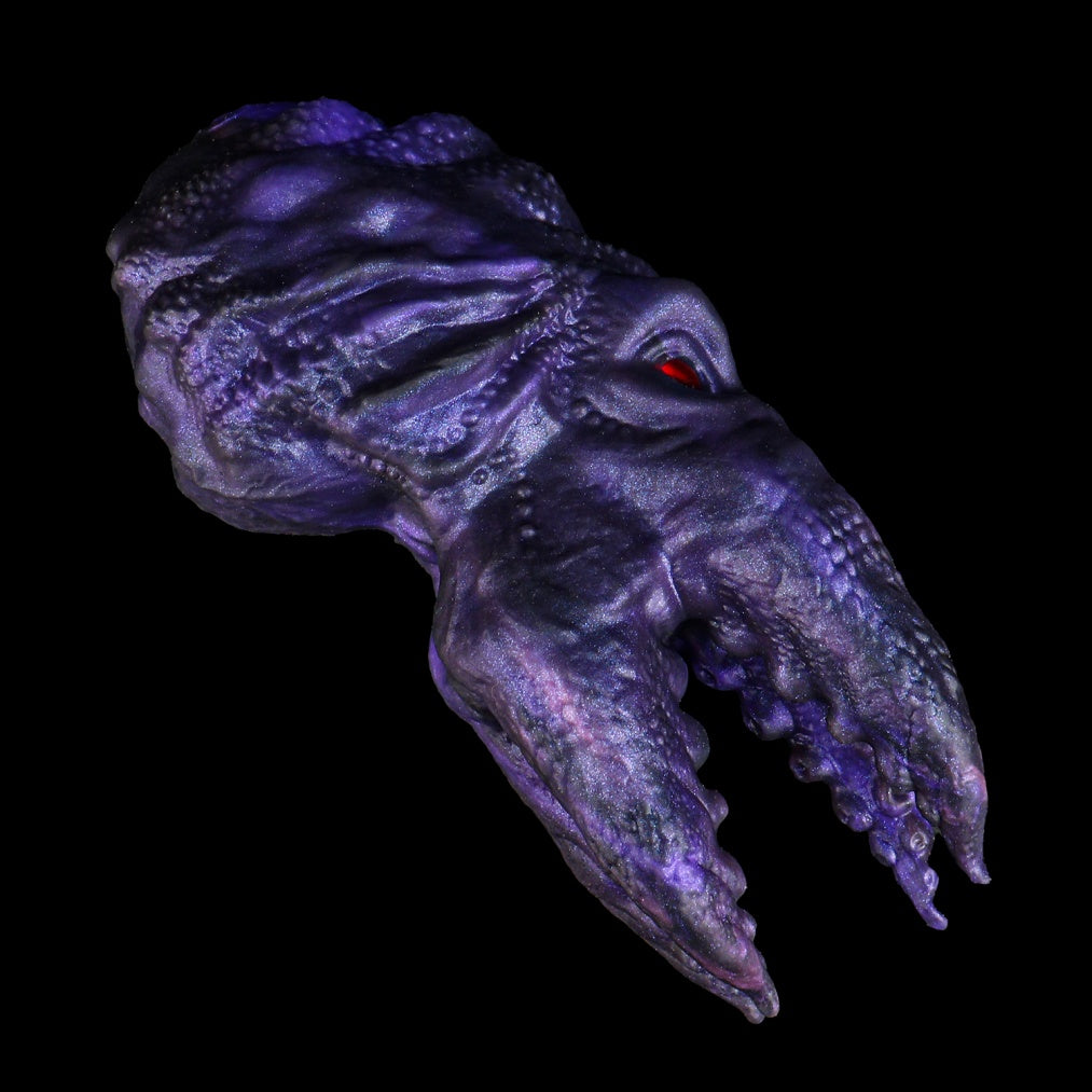 Fantasy Alien Pocket Pussy for Intense Blowjobs - Single-Handed Silicone Mini Sex Doll for Men