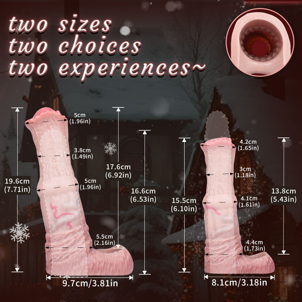 Realistic Horse Fantasy Cock Sleeve – Silicone Penis Extender with Scrotum Lock for ED Solutions