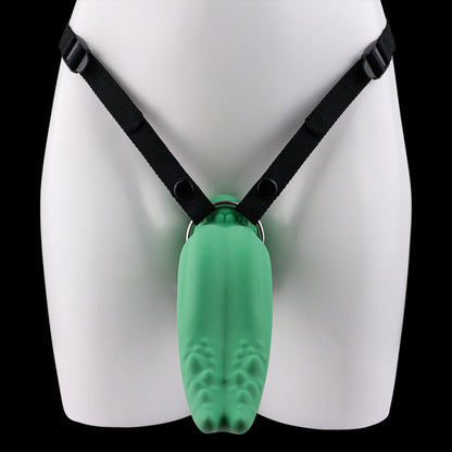 Two-Headed Predator Rocky – Monster Dildo Strap-On G-Spot Vibrator for Lesbian Couples