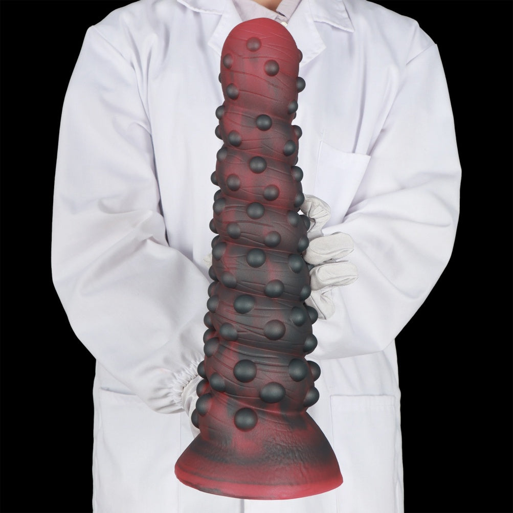 Fantasy-Tentakel-Spiralfaustdildo – Alien-Xenomorph-Erlebnis für tiefe Expansion