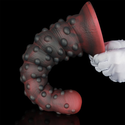 Fantasy-Tentakel-Spiralfaustdildo – Alien-Xenomorph-Erlebnis für tiefe Expansion