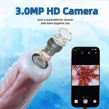 Visual Endoscope Fantasy Alien Tenticle Dildo – Smart Camera G-Spot & Orgasm Sex Toys for Women