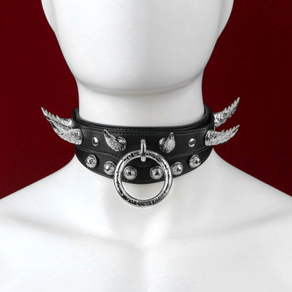 Leine Leder Strap-on Halsband - Master-Slave Training Kinky Sex Toys
