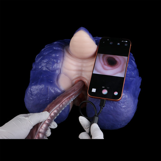 Deep Sea Endoscopy Fantasy Tentacle Dildo-Super Long Silicone HD Camera for Visual Exploration