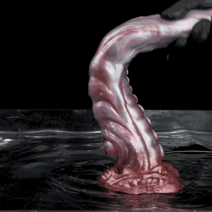 Tiefsee Endoskopie Fantasy Tentakel Dildo-Superlange Silikon HD Kamera zur visuellen Exploration