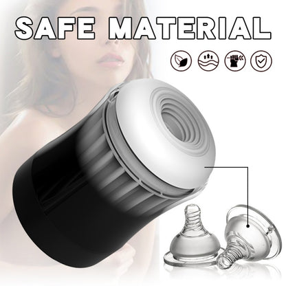 Saug- und Massage-Penis-Masturbations-Blowjob-Porno-Cup - Flüssigsilikon, weiches männliches Sexspielzeug