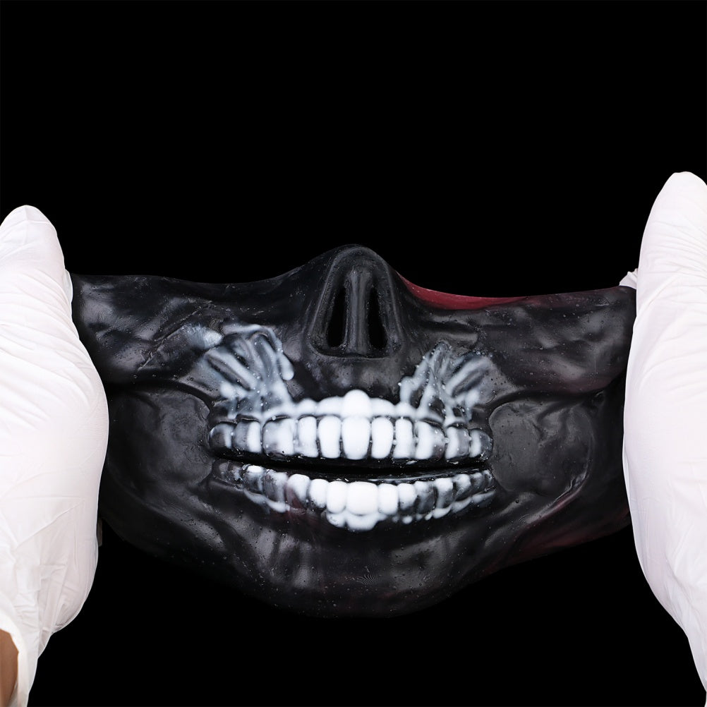 Strap-On Fantasy Silicone BDSM Masks - Couples Sex Roleplay and Teasing Toys