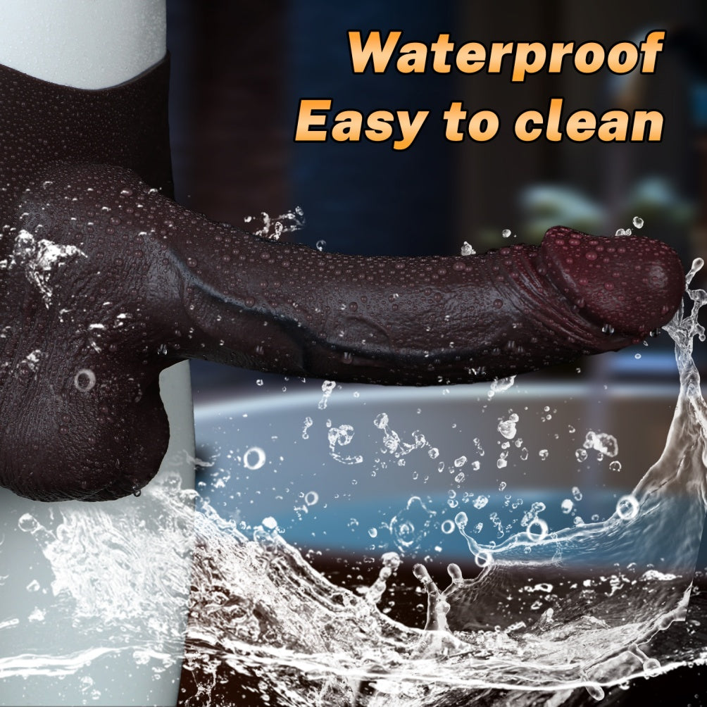 Penis Enlargement and Girth Strap-On Sheath Underwear - Realistic Skin-Like Silicone Male Toy