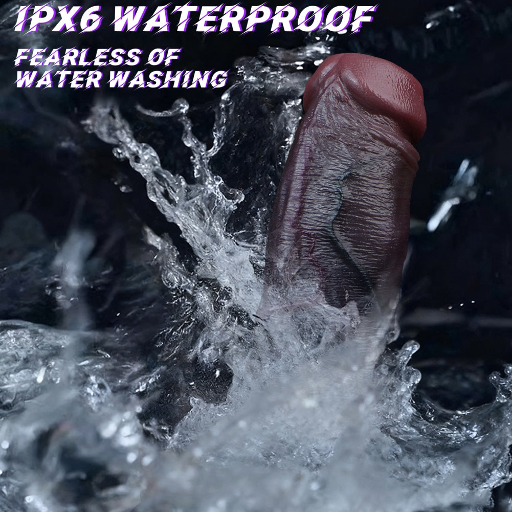 Wearable Locking Silicone Realistic Cock Sleeve - Penis Extender Sex Toy for Improving Male Erections