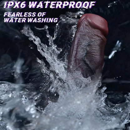 Wearable Locking Silicone Realistic Cock Sleeve - Penis Extender Sex Toy for Improving Male Erections