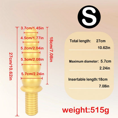 Handheld Fantasy Anal Beads Silikondildo - Weibliches Fisting-Expansions-Masturbationsspielzeug