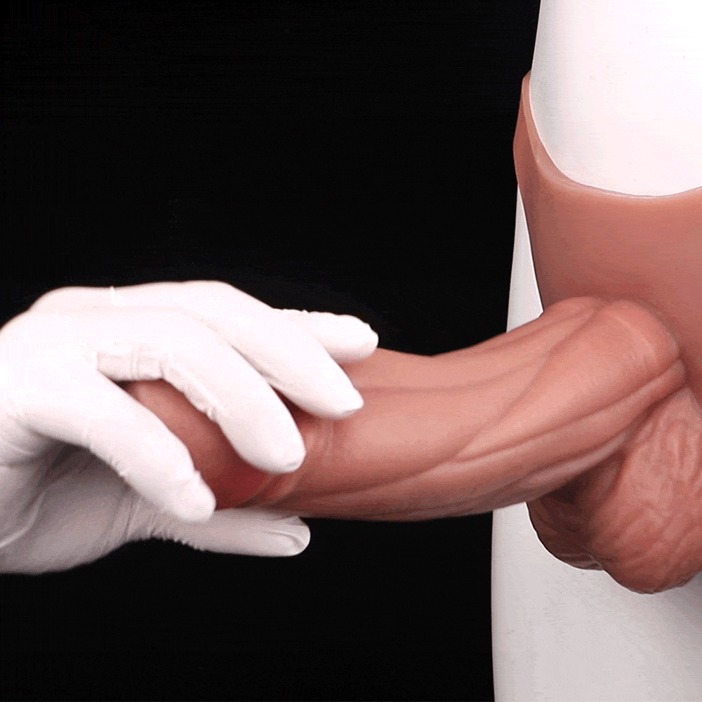 Simulation Wearable Penis Sleeve - Enhancement for Erectile Weakness Enlargement
