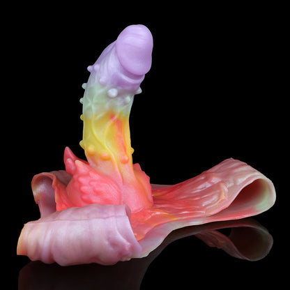 Touchpoint Fantasy Colorful Silicone Sheath Underwear – Male Penis Enlargement and Girth Enhancement Tool
