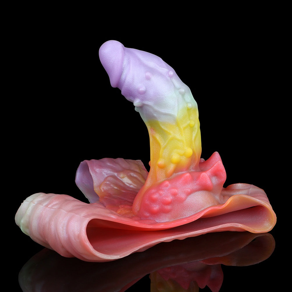 Touchpoint Fantasy Colorful Silicone Sheath Underwear – Male Penis Enlargement and Girth Enhancement Tool