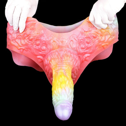 Wearable Fantasy Silicone Hollow Cock Sleeve Underwear – Improve Softness and Enhance Girth