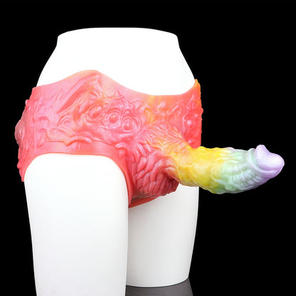 Wearable Fantasy Silicone Hollow Cock Sleeve Underwear – Improve Softness and Enhance Girth