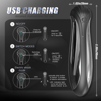 G-Spot Vibrating Bullet Magic Wand – Female Clitoral and Vaginal Stimulator
