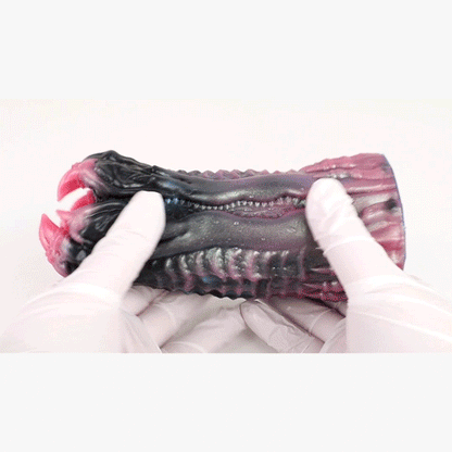 Fantasy Demon Claw Pocket Pussy – Liquid Silicone Male Masturbator for Intense Blowjobs