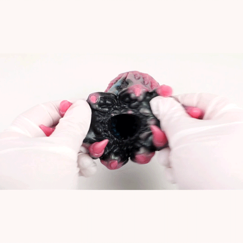 Fantasy Demon Claw Pocket Pussy – Liquid Silicone Male Masturbator for Intense Blowjobs